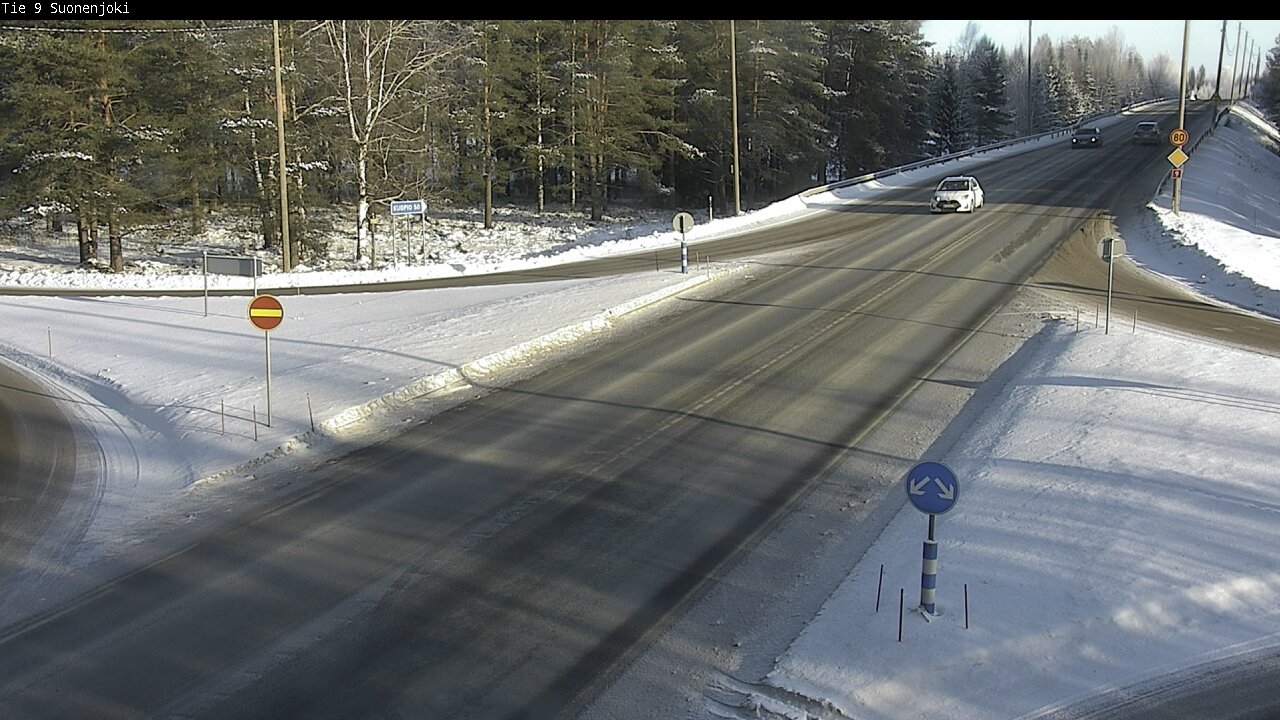 Weather Camera Image Väg 9 Suonenjoki, Purola, Suonenjoki, Pohjois-Savo