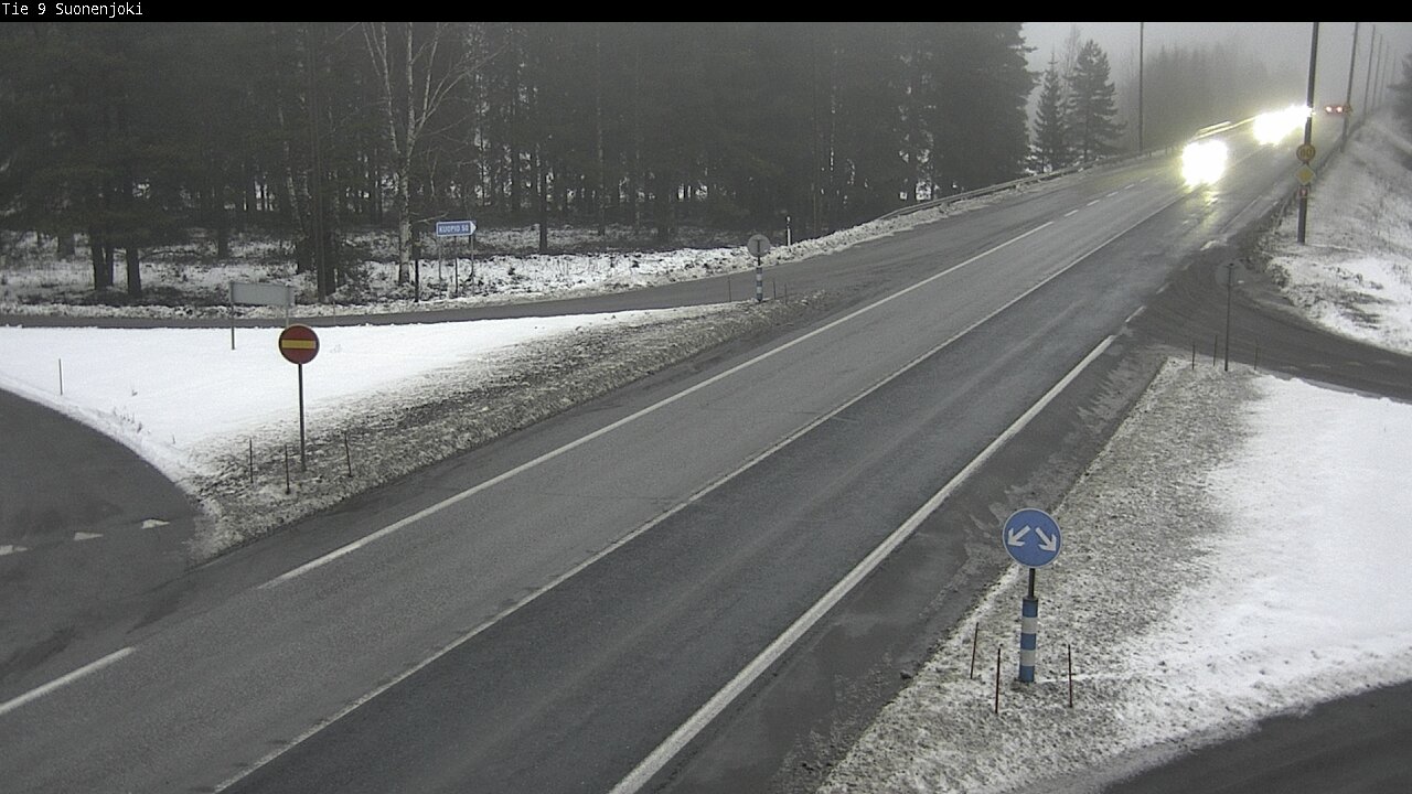 Weather Camera Image Väg 9 Suonenjoki, Purola, Suonenjoki, Pohjois-Savo