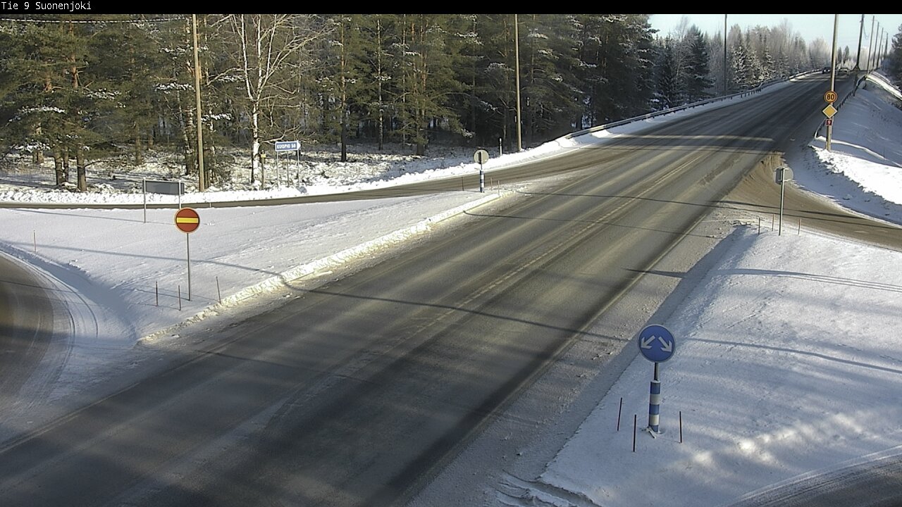 Weather Camera Image Väg 9 Suonenjoki, Purola, Suonenjoki, Pohjois-Savo