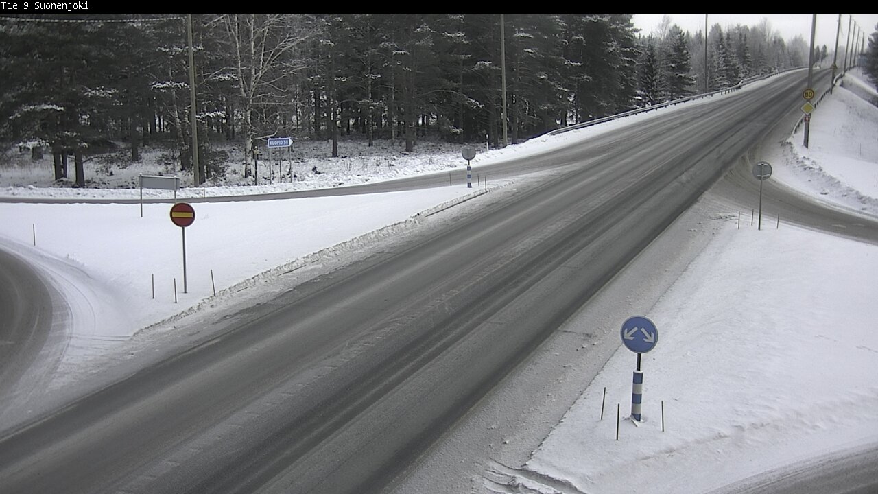 Weather Camera Image Väg 9 Suonenjoki, Purola, Suonenjoki, Pohjois-Savo