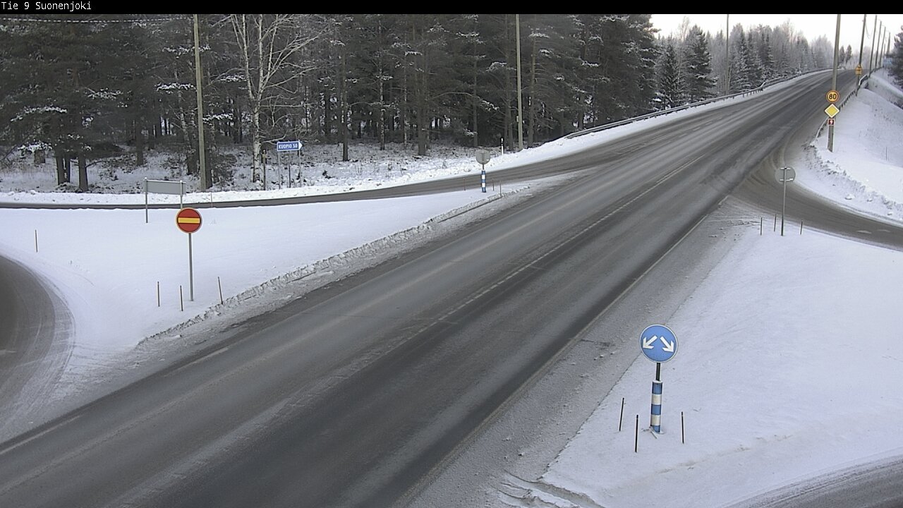 Weather Camera Image Väg 9 Suonenjoki, Purola, Suonenjoki, Pohjois-Savo