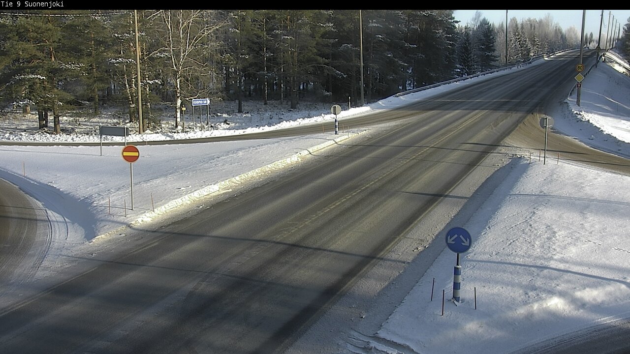 Weather Camera Image Väg 9 Suonenjoki, Purola, Suonenjoki, Pohjois-Savo