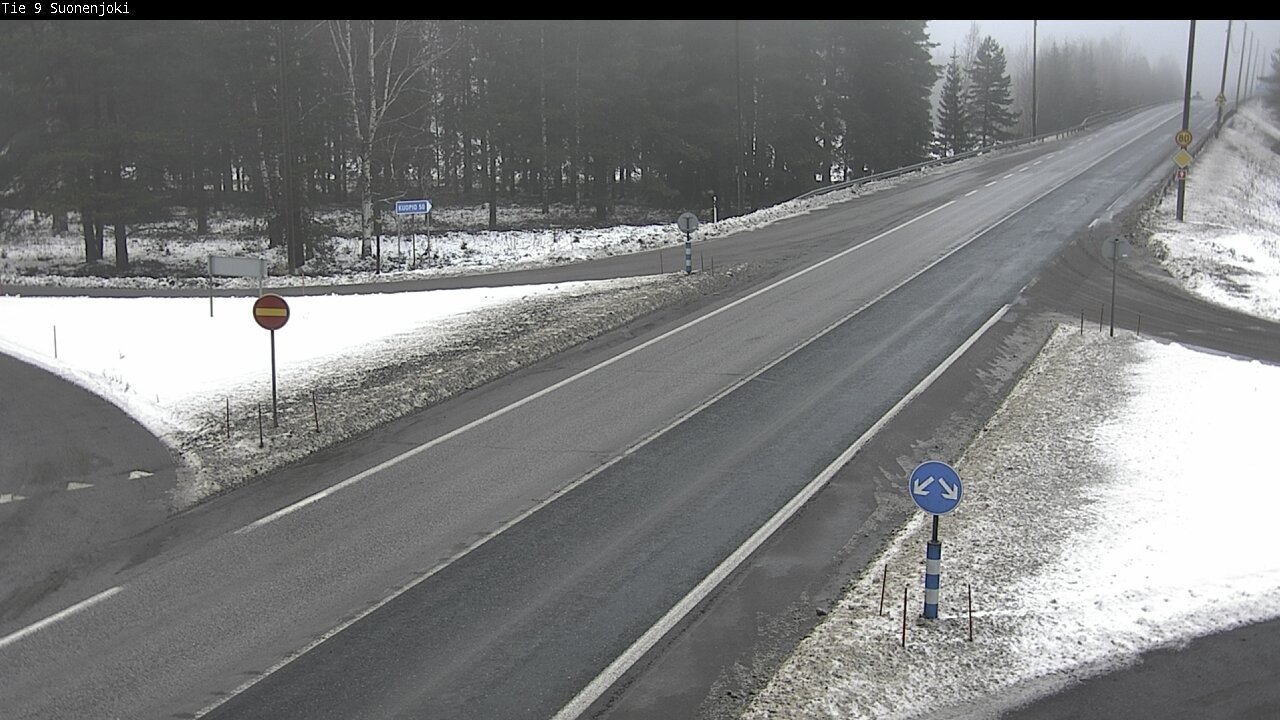Weather Camera Image Väg 9 Suonenjoki, Purola, Suonenjoki, Pohjois-Savo