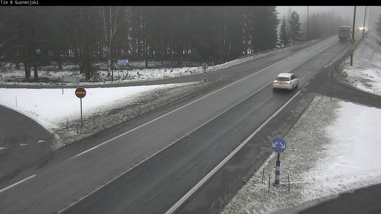 Weather Camera Image Road 9 Suonenjoki, Purola, Suonenjoki, Pohjois-Savo