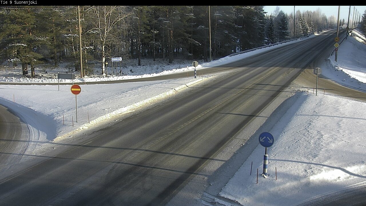 Weather Camera Image Väg 9 Suonenjoki, Purola, Suonenjoki, Pohjois-Savo