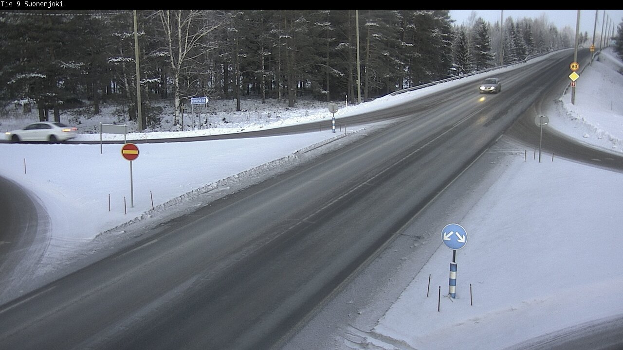 Weather Camera Image Väg 9 Suonenjoki, Purola, Suonenjoki, Pohjois-Savo