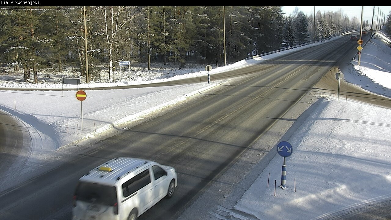 Weather Camera Image Väg 9 Suonenjoki, Purola, Suonenjoki, Pohjois-Savo