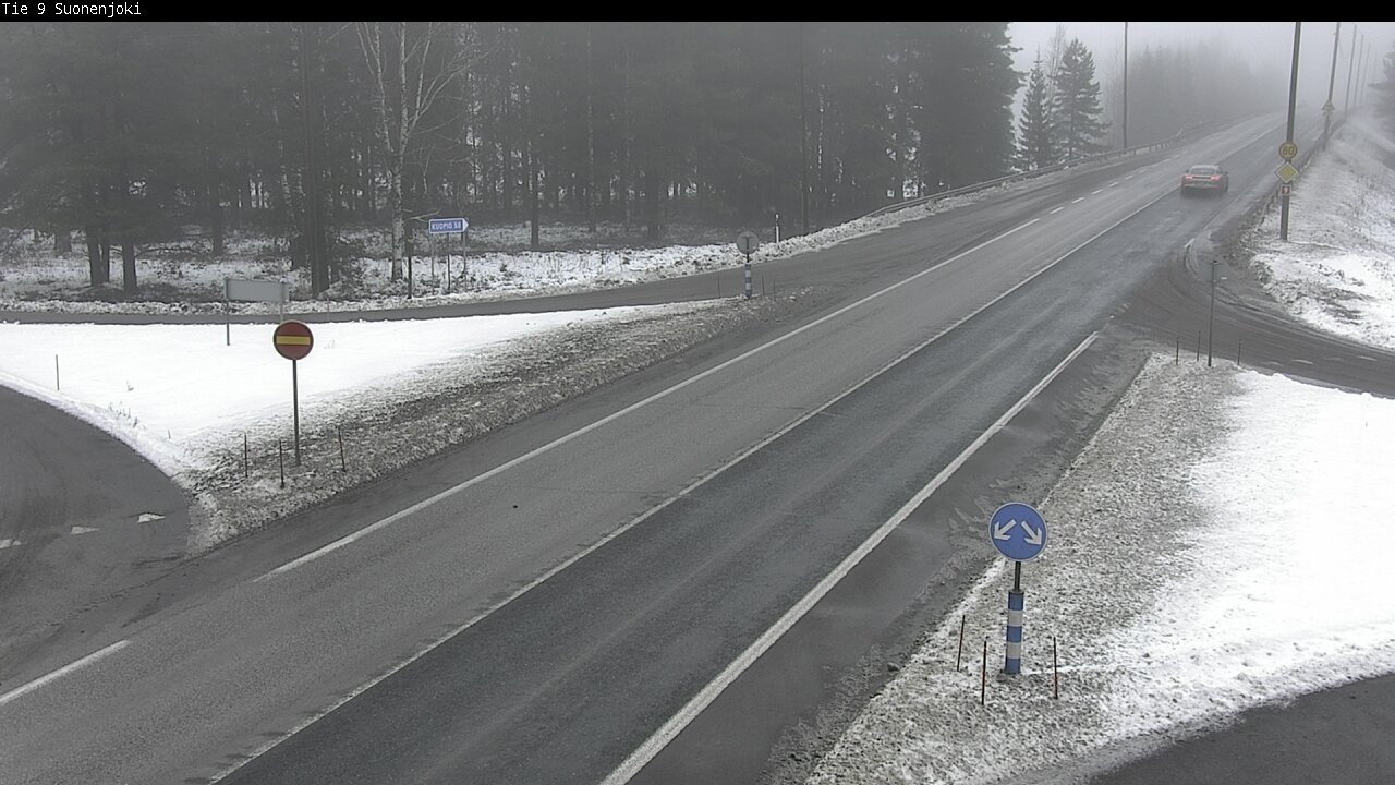 Weather Camera Image Väg 9 Suonenjoki, Purola, Suonenjoki, Pohjois-Savo