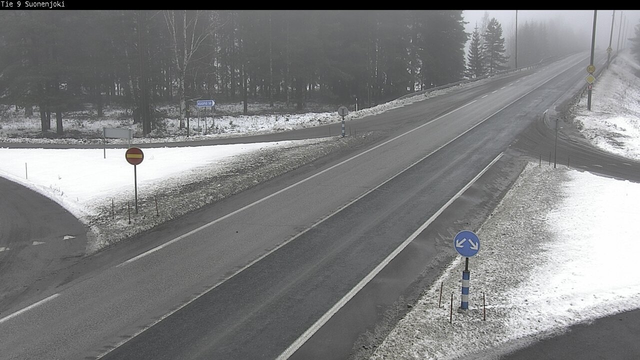 Weather Camera Image Väg 9 Suonenjoki, Purola, Suonenjoki, Pohjois-Savo