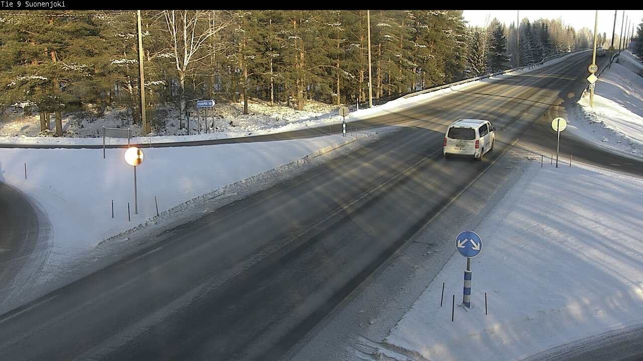 Weather Camera Image Väg 9 Suonenjoki, Purola, Suonenjoki, Pohjois-Savo