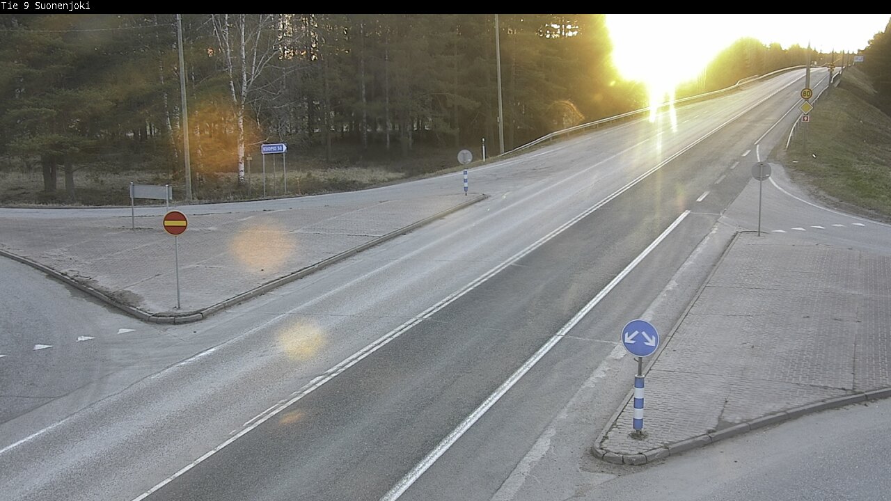 Weather Camera Image Väg 9 Suonenjoki, Purola, Suonenjoki, Pohjois-Savo