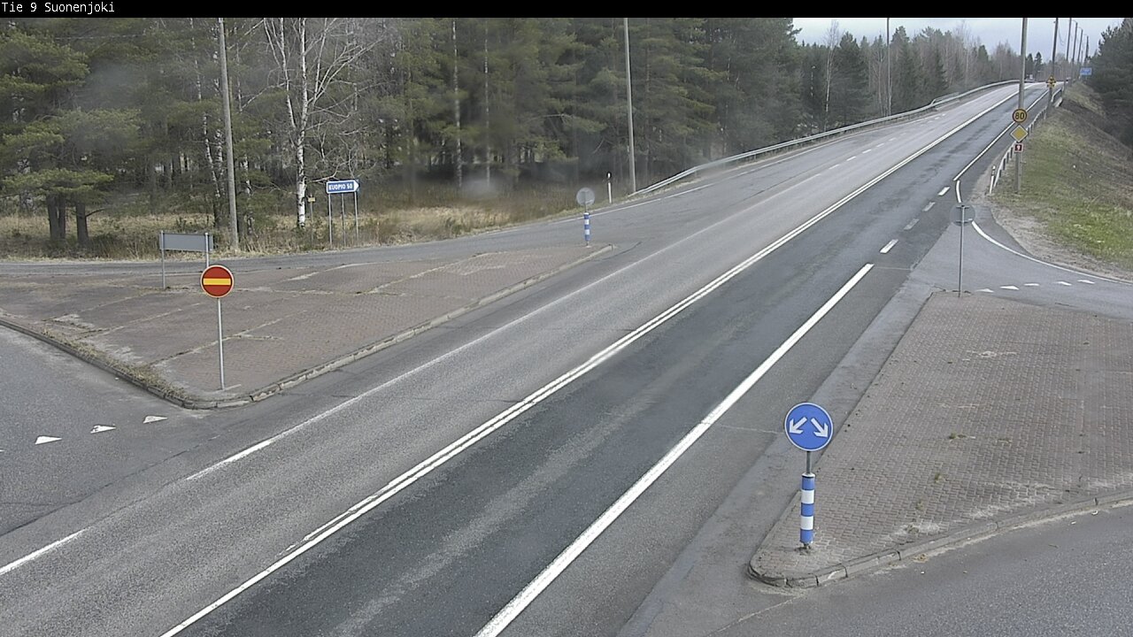 Weather Camera Image Road 9 Suonenjoki, Purola, Suonenjoki, Pohjois-Savo