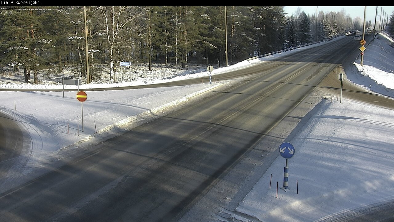 Weather Camera Image Väg 9 Suonenjoki, Purola, Suonenjoki, Pohjois-Savo