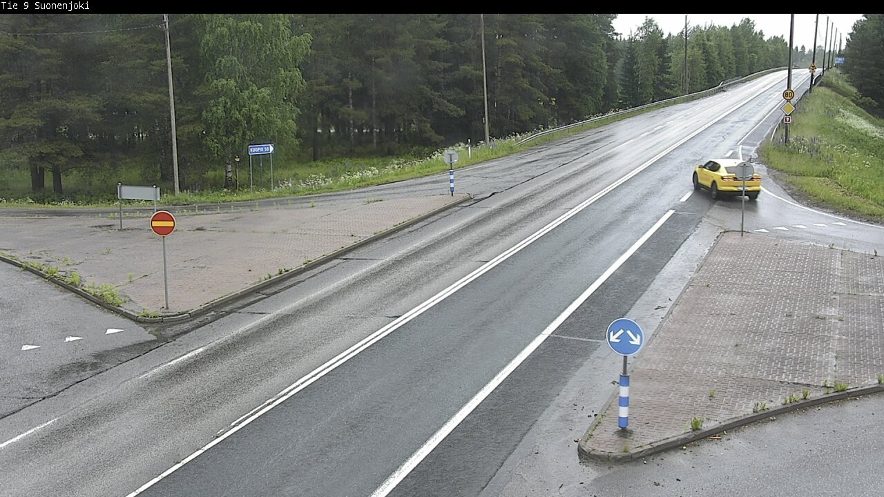 Weather Camera Image Väg 9 Suonenjoki, Purola, Suonenjoki, Pohjois-Savo