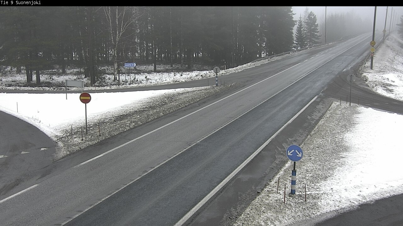 Weather Camera Image Väg 9 Suonenjoki, Purola, Suonenjoki, Pohjois-Savo