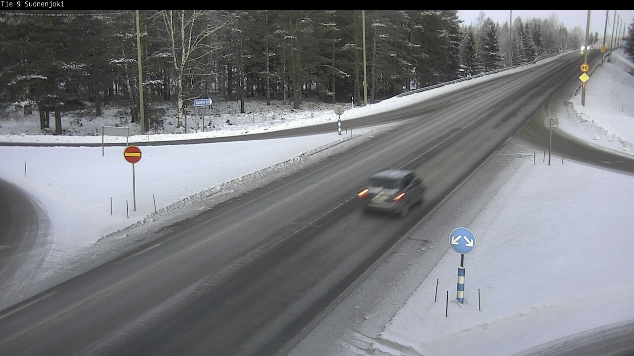 Weather Camera Image Väg 9 Suonenjoki, Purola, Suonenjoki, Pohjois-Savo