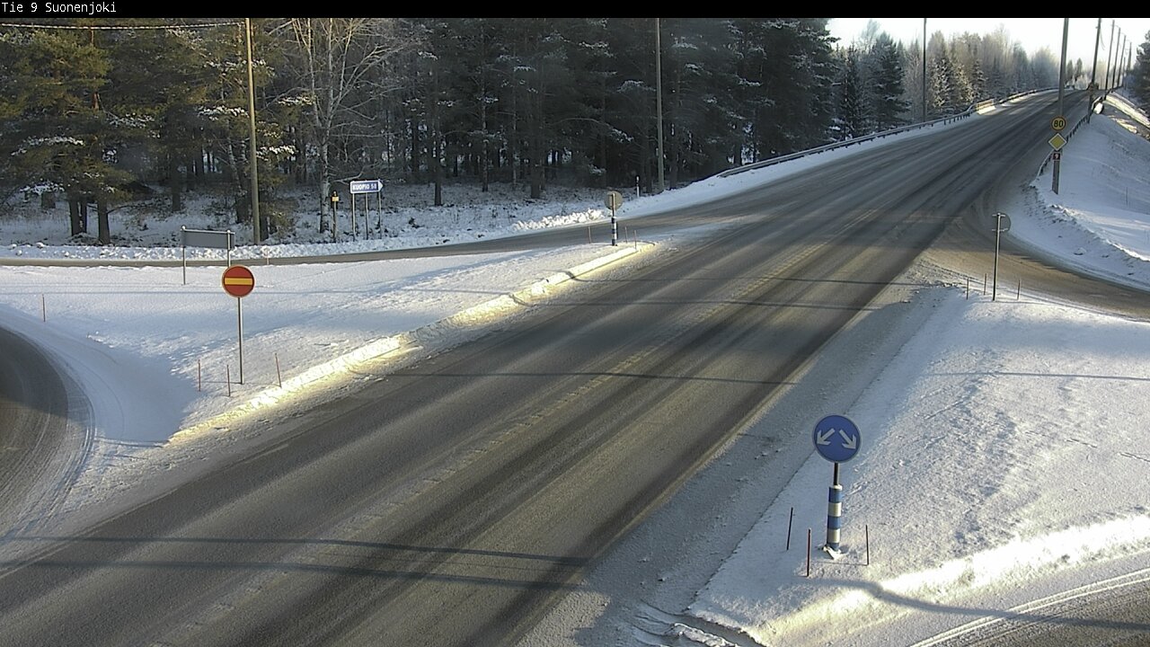 Weather Camera Image Väg 9 Suonenjoki, Purola, Suonenjoki, Pohjois-Savo