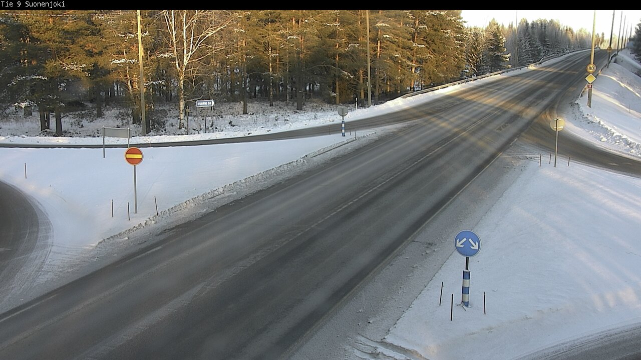Weather Camera Image Väg 9 Suonenjoki, Purola, Suonenjoki, Pohjois-Savo