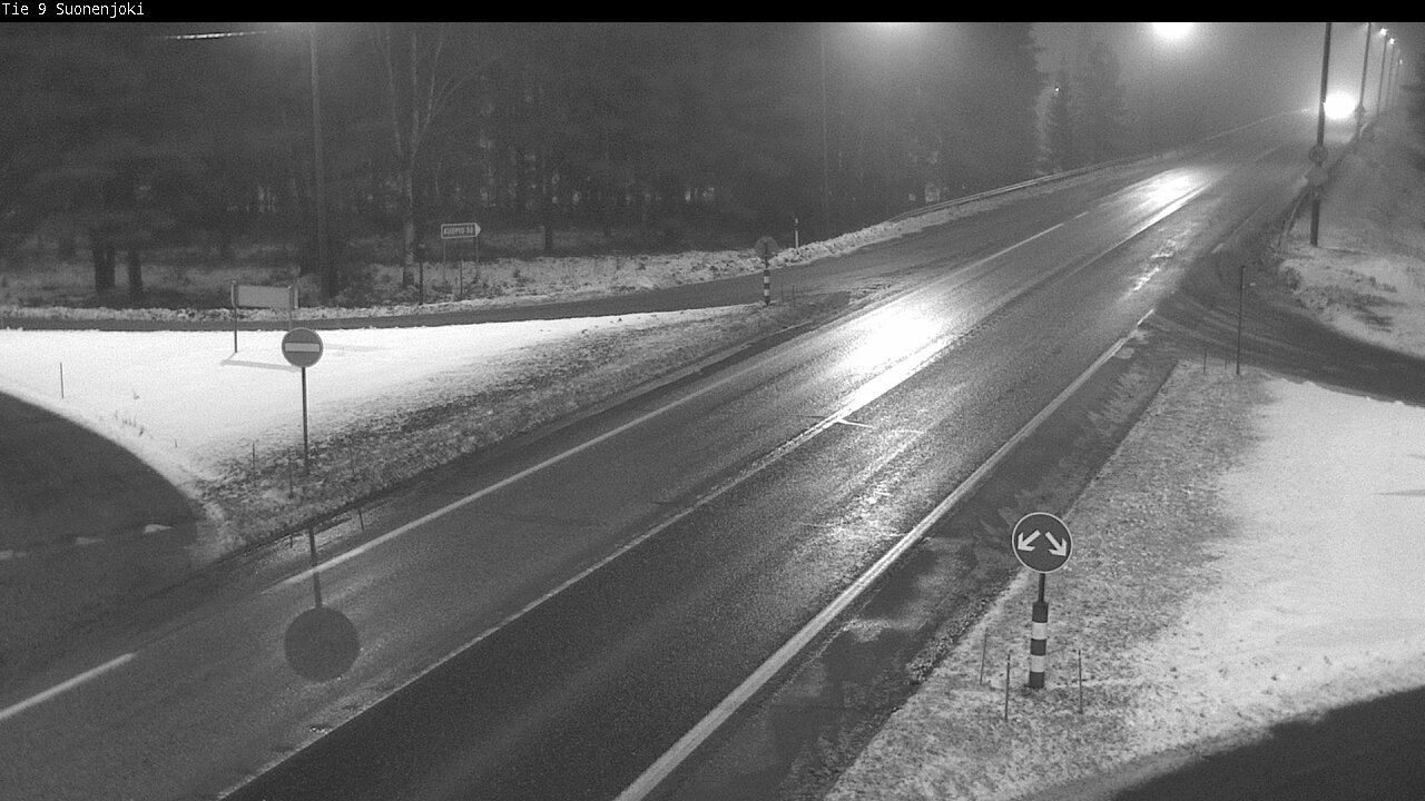 Weather Camera Image Väg 9 Suonenjoki, Purola, Suonenjoki, Pohjois-Savo