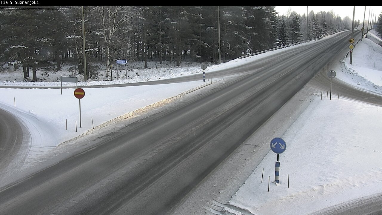 Weather Camera Image Väg 9 Suonenjoki, Purola, Suonenjoki, Pohjois-Savo