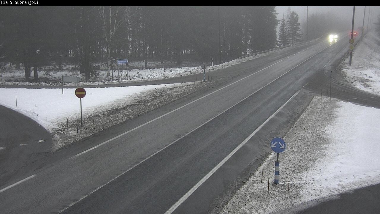 Weather Camera Image Väg 9 Suonenjoki, Purola, Suonenjoki, Pohjois-Savo