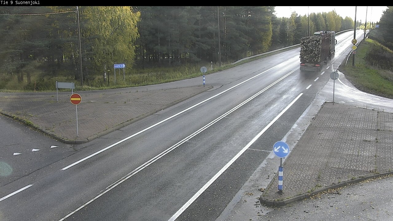 Weather Camera Image Road 9 Suonenjoki, Purola, Suonenjoki, Pohjois-Savo