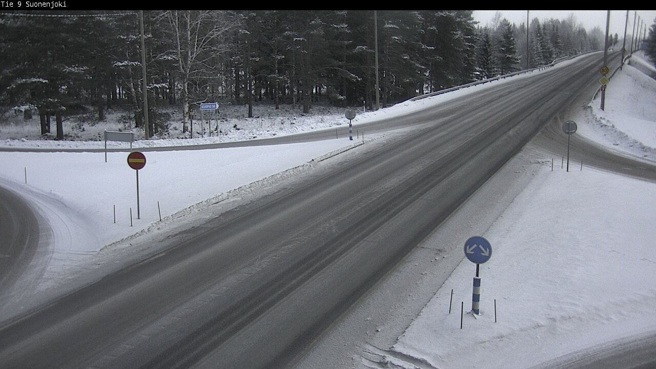 Weather Camera Image Väg 9 Suonenjoki, Purola, Suonenjoki, Pohjois-Savo