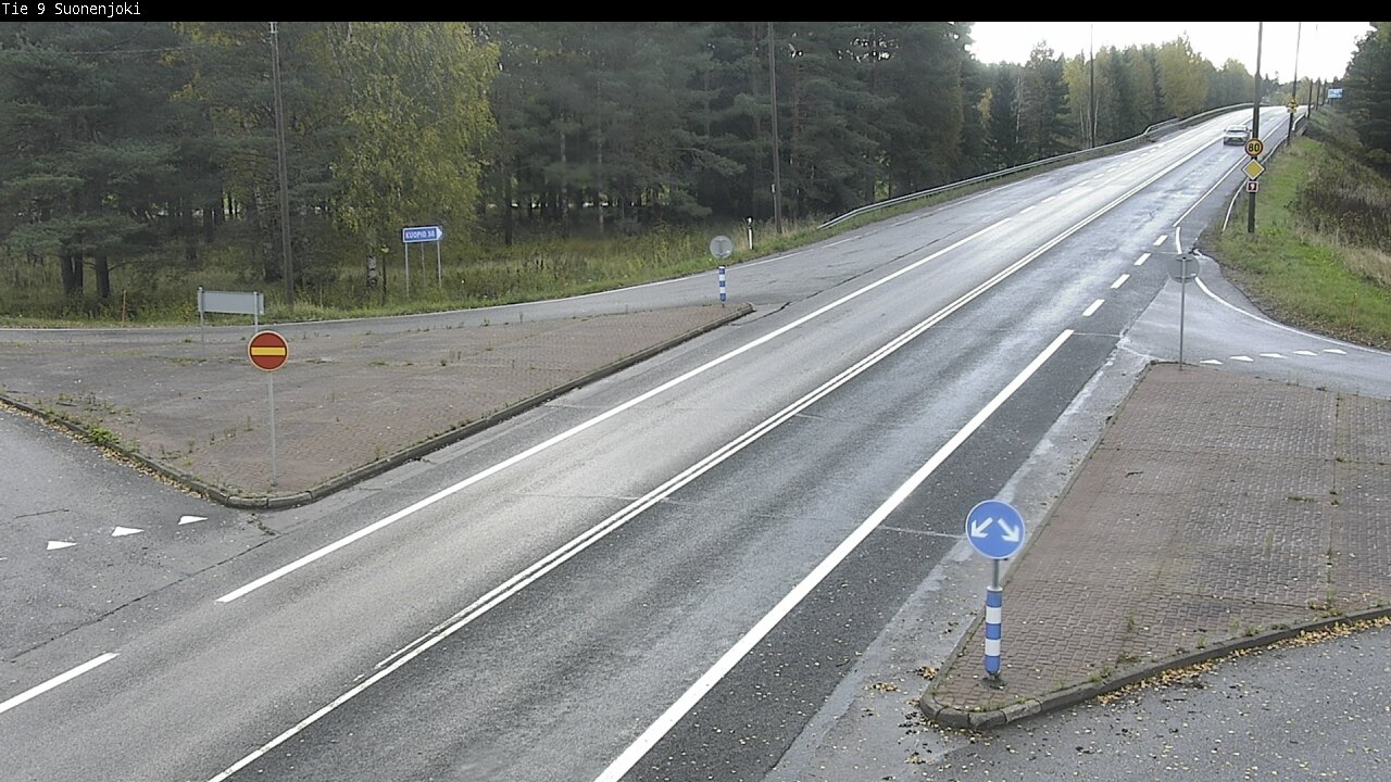 Weather Camera Image Road 9 Suonenjoki, Purola, Suonenjoki, Pohjois-Savo