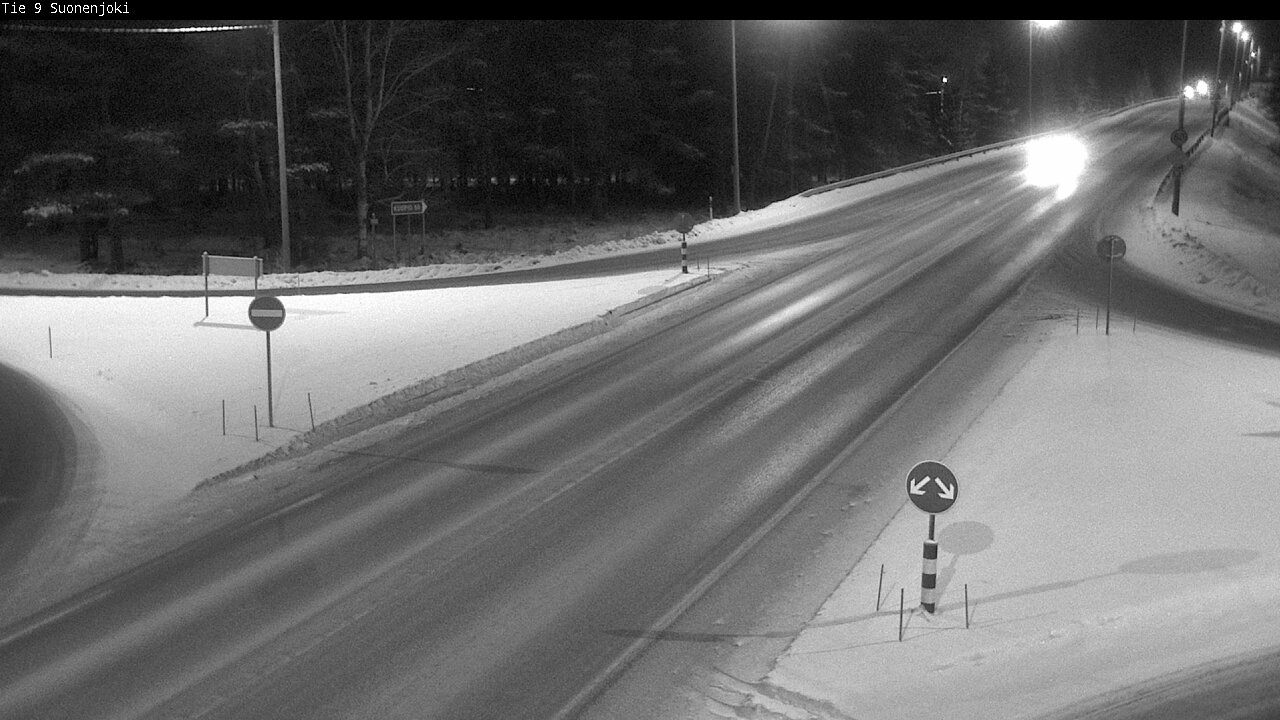 Weather Camera Image Väg 9 Suonenjoki, Purola, Suonenjoki, Pohjois-Savo