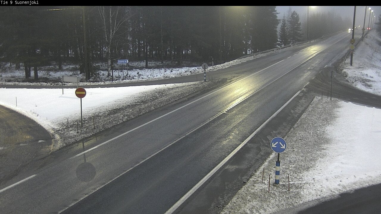 Weather Camera Image Väg 9 Suonenjoki, Purola, Suonenjoki, Pohjois-Savo