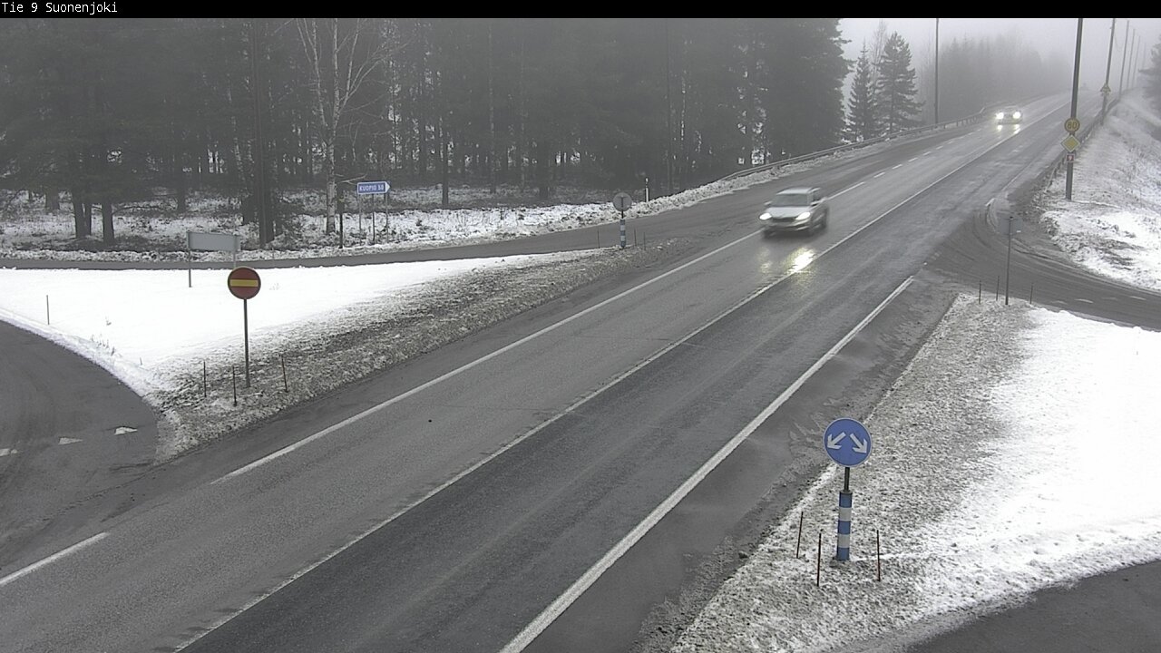 Weather Camera Image Väg 9 Suonenjoki, Purola, Suonenjoki, Pohjois-Savo
