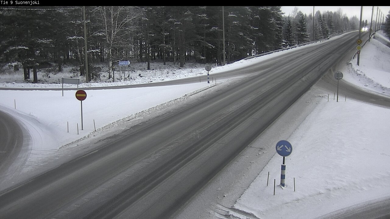 Weather Camera Image Väg 9 Suonenjoki, Purola, Suonenjoki, Pohjois-Savo