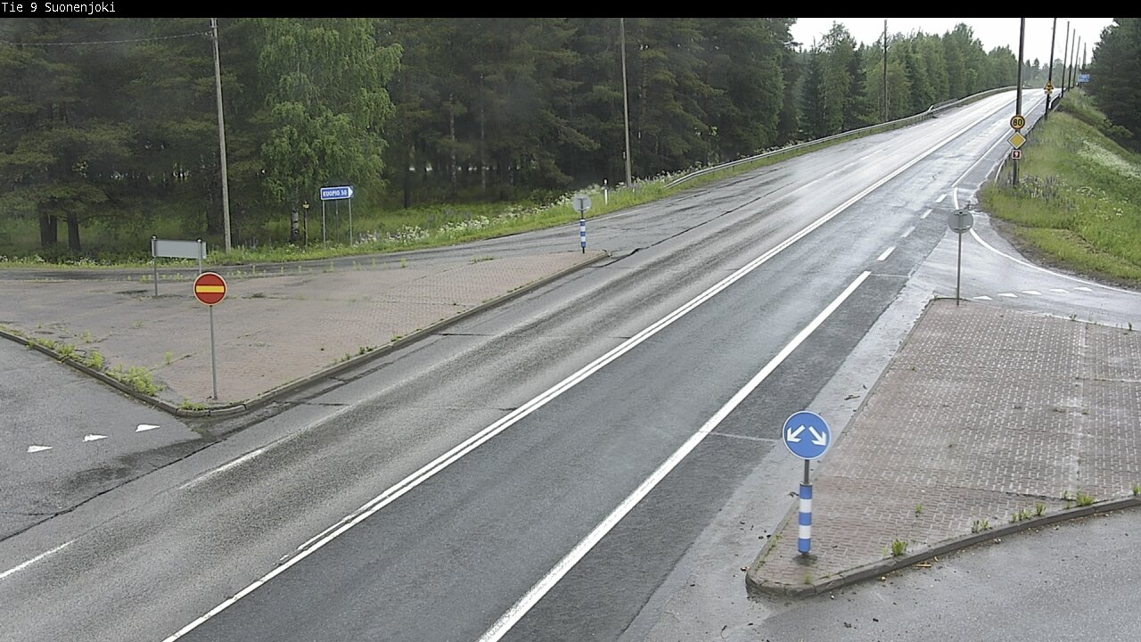 Weather Camera Image Väg 9 Suonenjoki, Purola, Suonenjoki, Pohjois-Savo