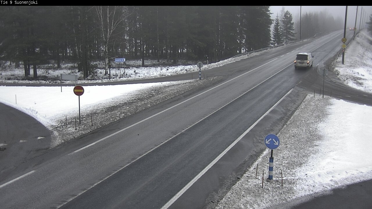 Weather Camera Image Väg 9 Suonenjoki, Purola, Suonenjoki, Pohjois-Savo