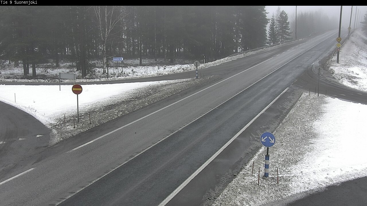 Weather Camera Image Väg 9 Suonenjoki, Purola, Suonenjoki, Pohjois-Savo