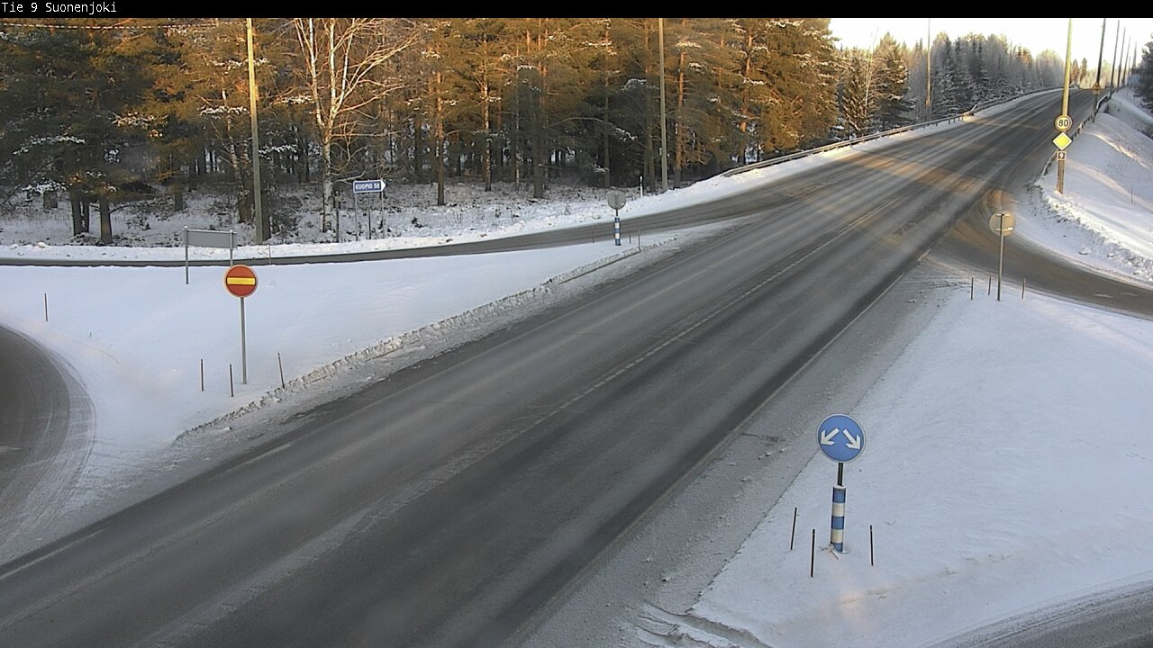 Weather Camera Image Väg 9 Suonenjoki, Purola, Suonenjoki, Pohjois-Savo