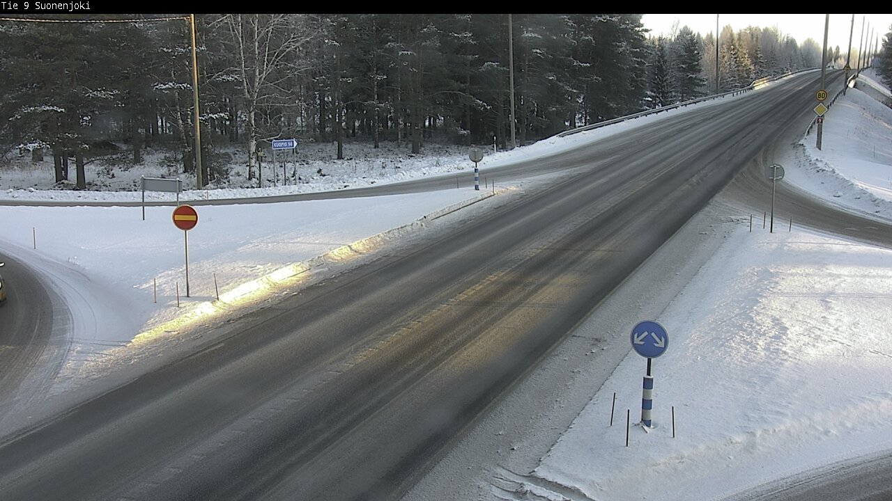Weather Camera Image Väg 9 Suonenjoki, Purola, Suonenjoki, Pohjois-Savo