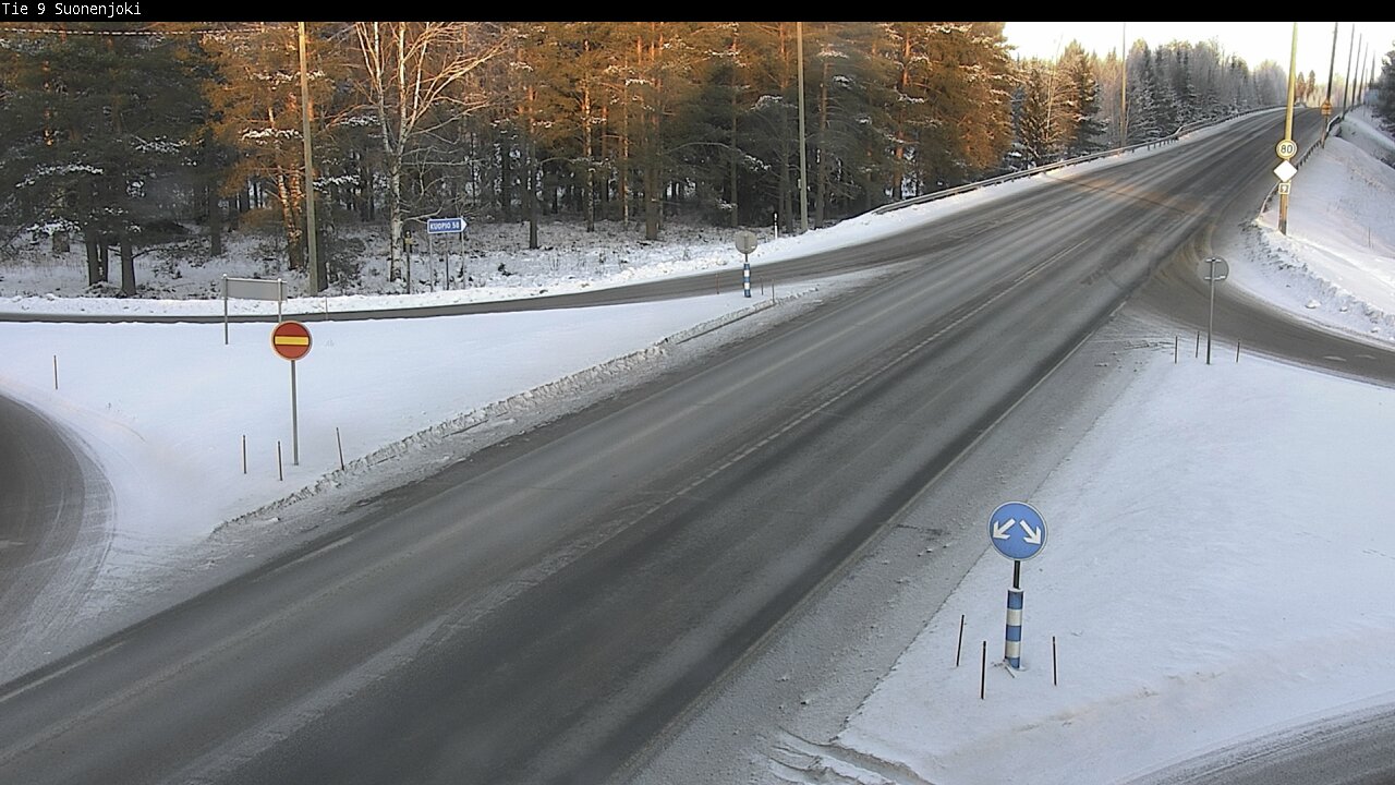 Weather Camera Image Väg 9 Suonenjoki, Purola, Suonenjoki, Pohjois-Savo