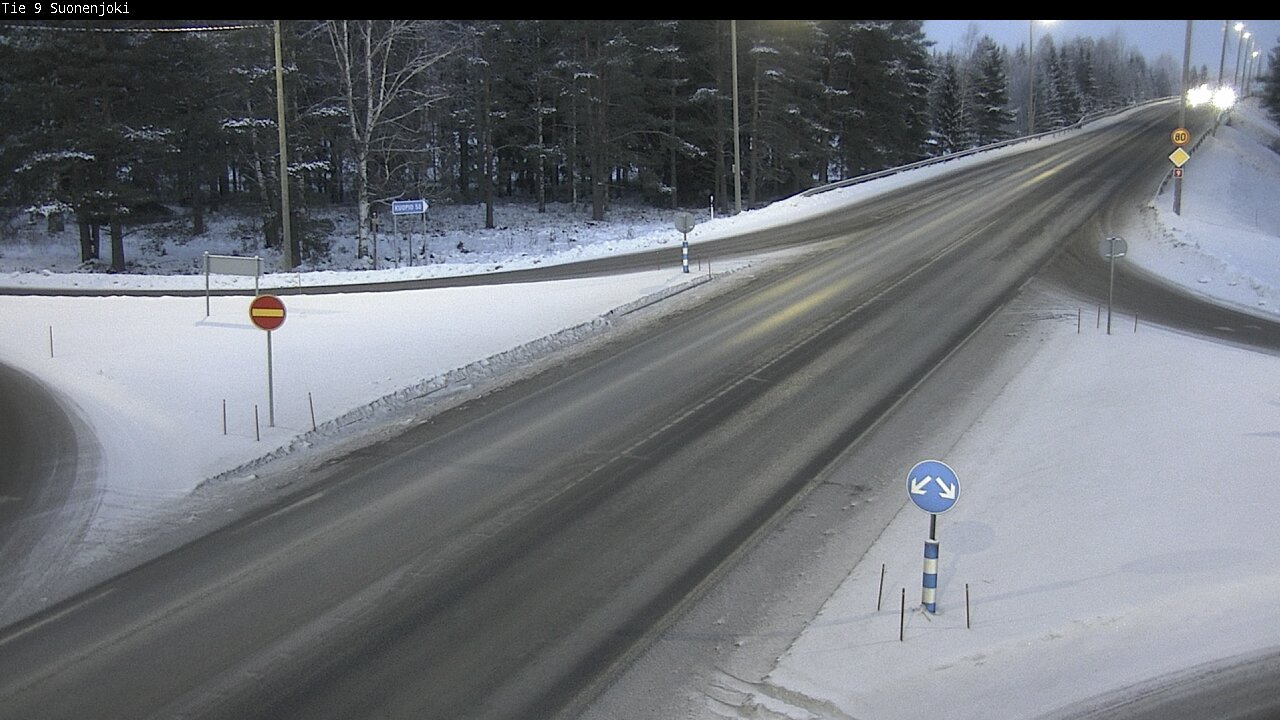 Weather Camera Image Väg 9 Suonenjoki, Purola, Suonenjoki, Pohjois-Savo