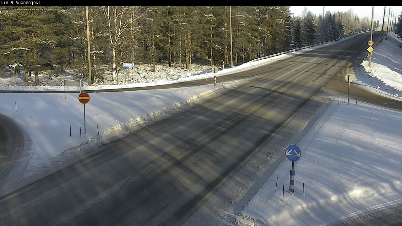 Weather Camera Image Väg 9 Suonenjoki, Purola, Suonenjoki, Pohjois-Savo