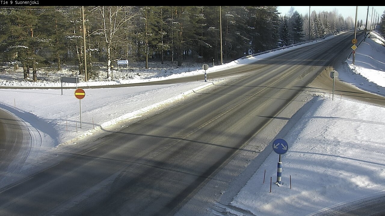 Weather Camera Image Väg 9 Suonenjoki, Purola, Suonenjoki, Pohjois-Savo