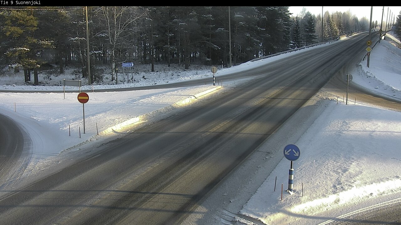 Weather Camera Image Väg 9 Suonenjoki, Purola, Suonenjoki, Pohjois-Savo