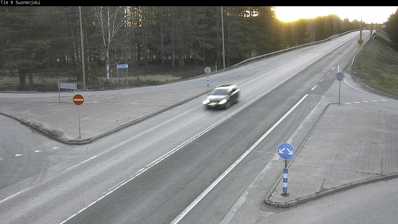 Weather Camera Image Väg 9 Suonenjoki, Purola, Suonenjoki, Pohjois-Savo