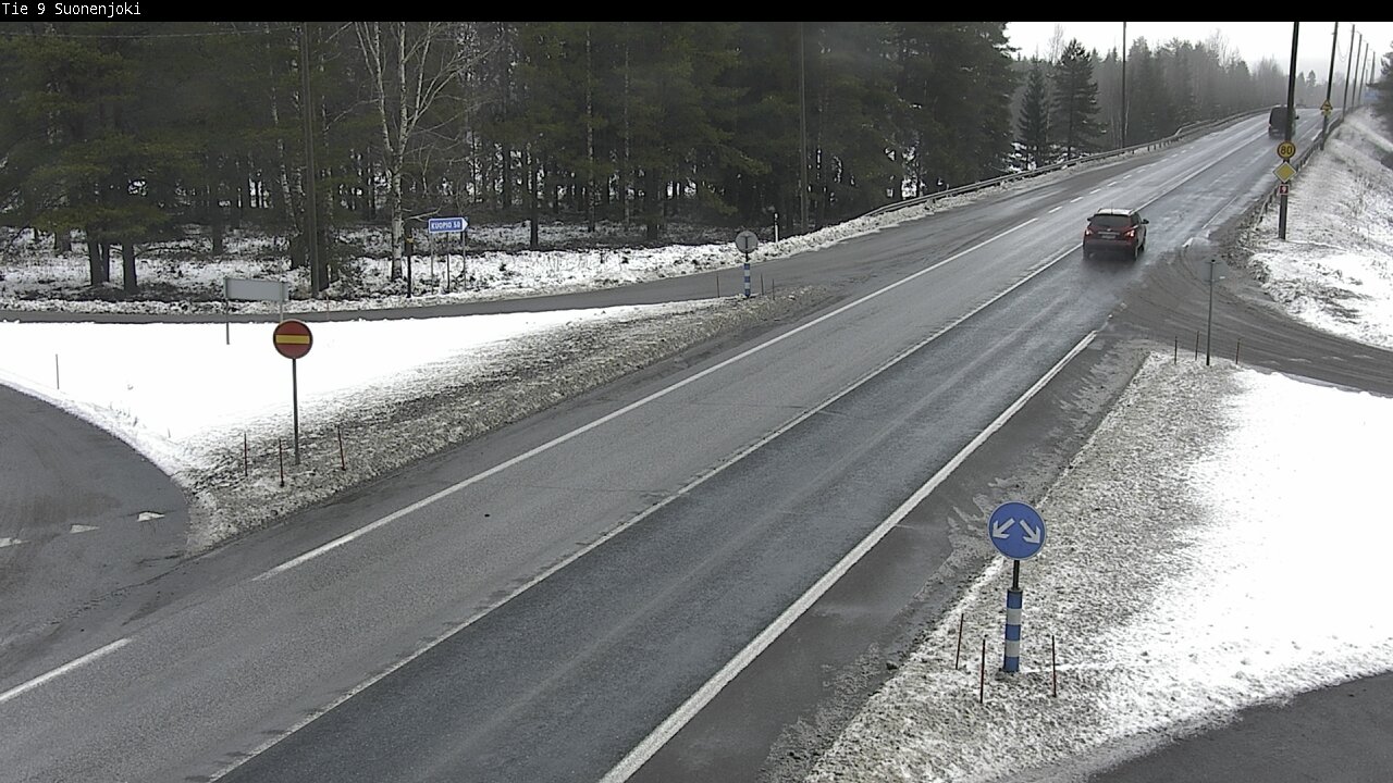 Weather Camera Image Väg 9 Suonenjoki, Purola, Suonenjoki, Pohjois-Savo