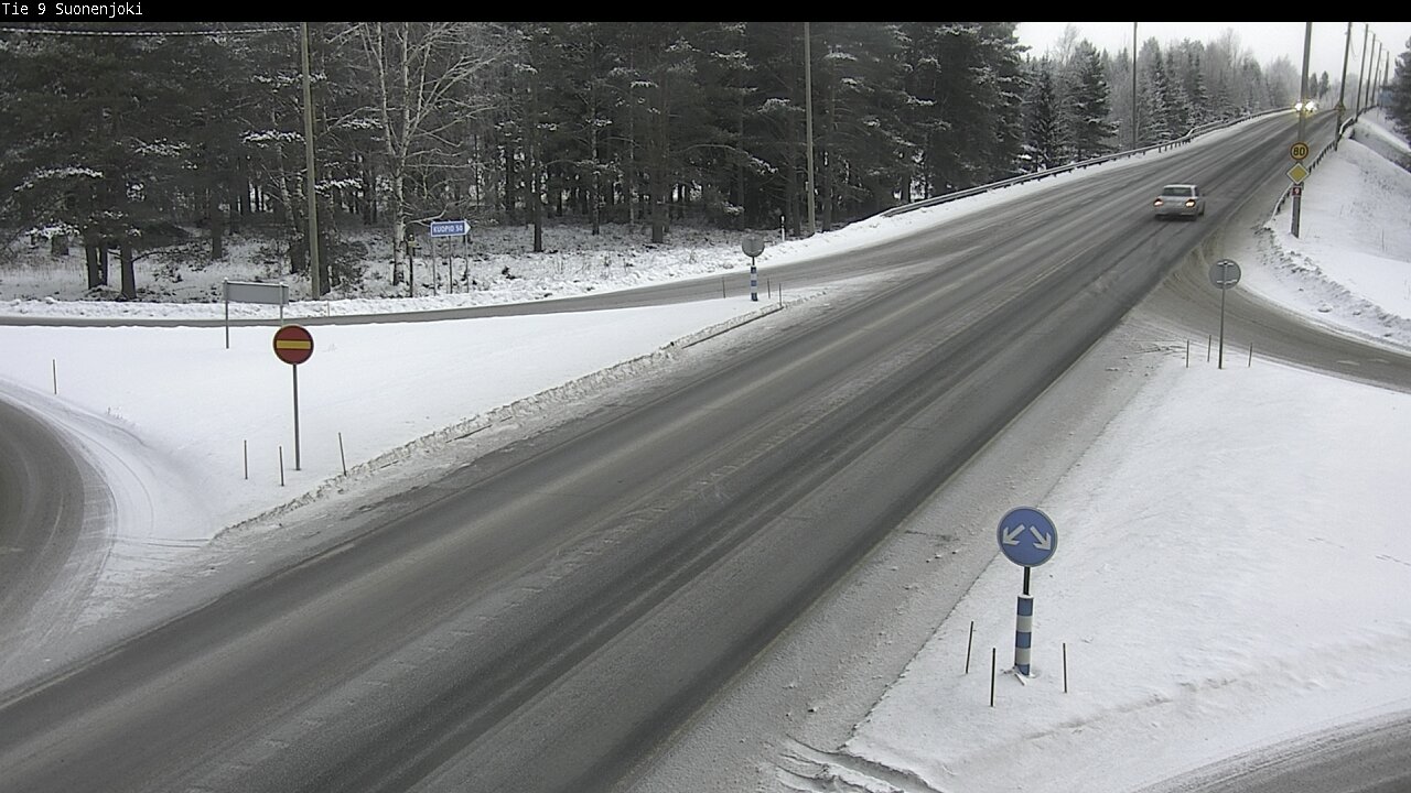 Weather Camera Image Väg 9 Suonenjoki, Purola, Suonenjoki, Pohjois-Savo
