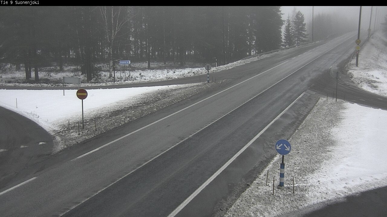 Weather Camera Image Väg 9 Suonenjoki, Purola, Suonenjoki, Pohjois-Savo