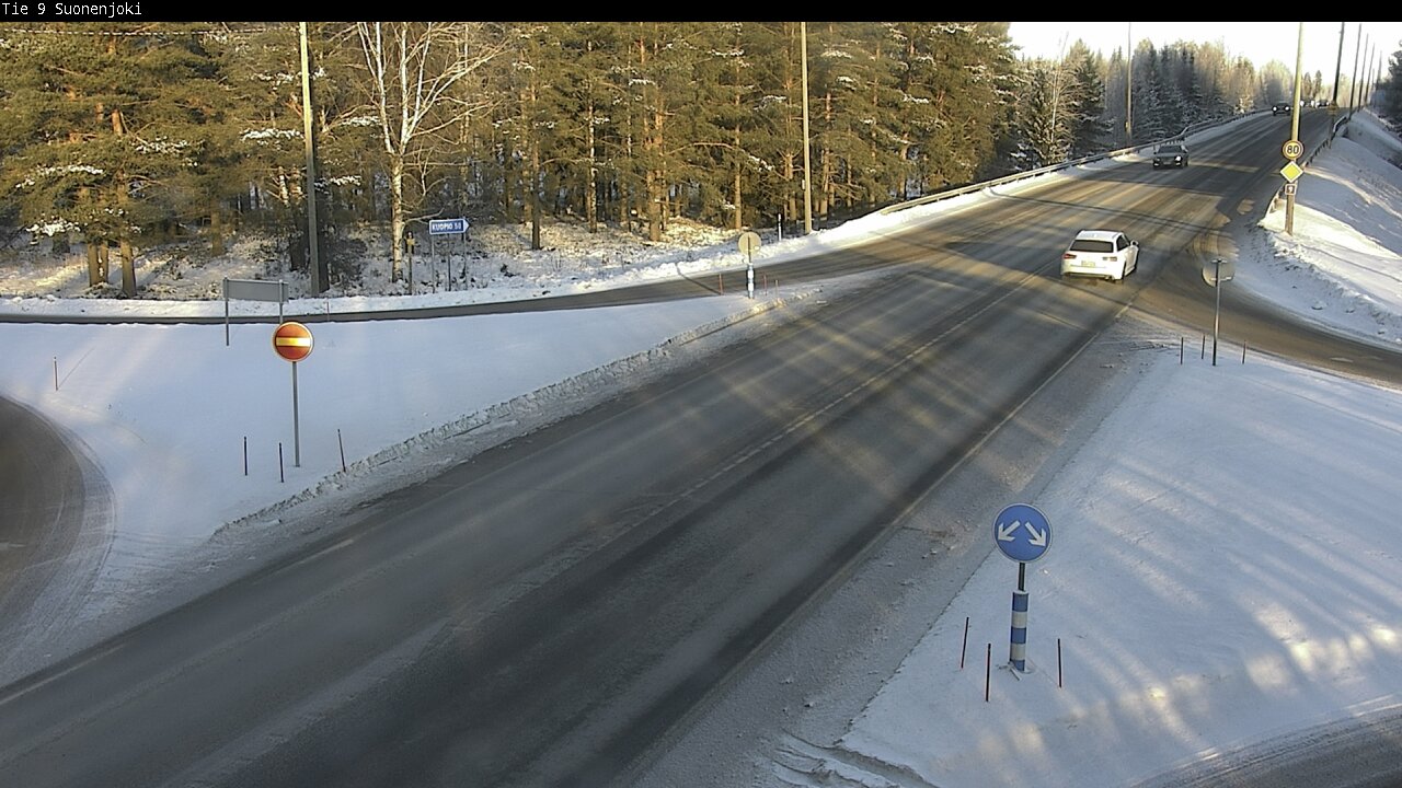 Weather Camera Image Väg 9 Suonenjoki, Purola, Suonenjoki, Pohjois-Savo