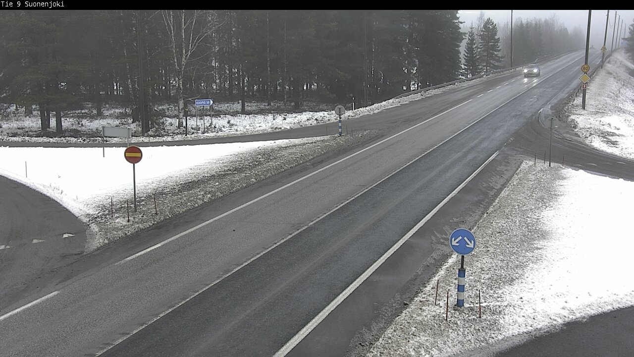 Weather Camera Image Väg 9 Suonenjoki, Purola, Suonenjoki, Pohjois-Savo