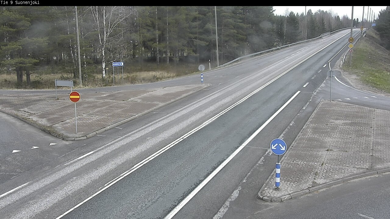 Weather Camera Image Väg 9 Suonenjoki, Purola, Suonenjoki, Pohjois-Savo