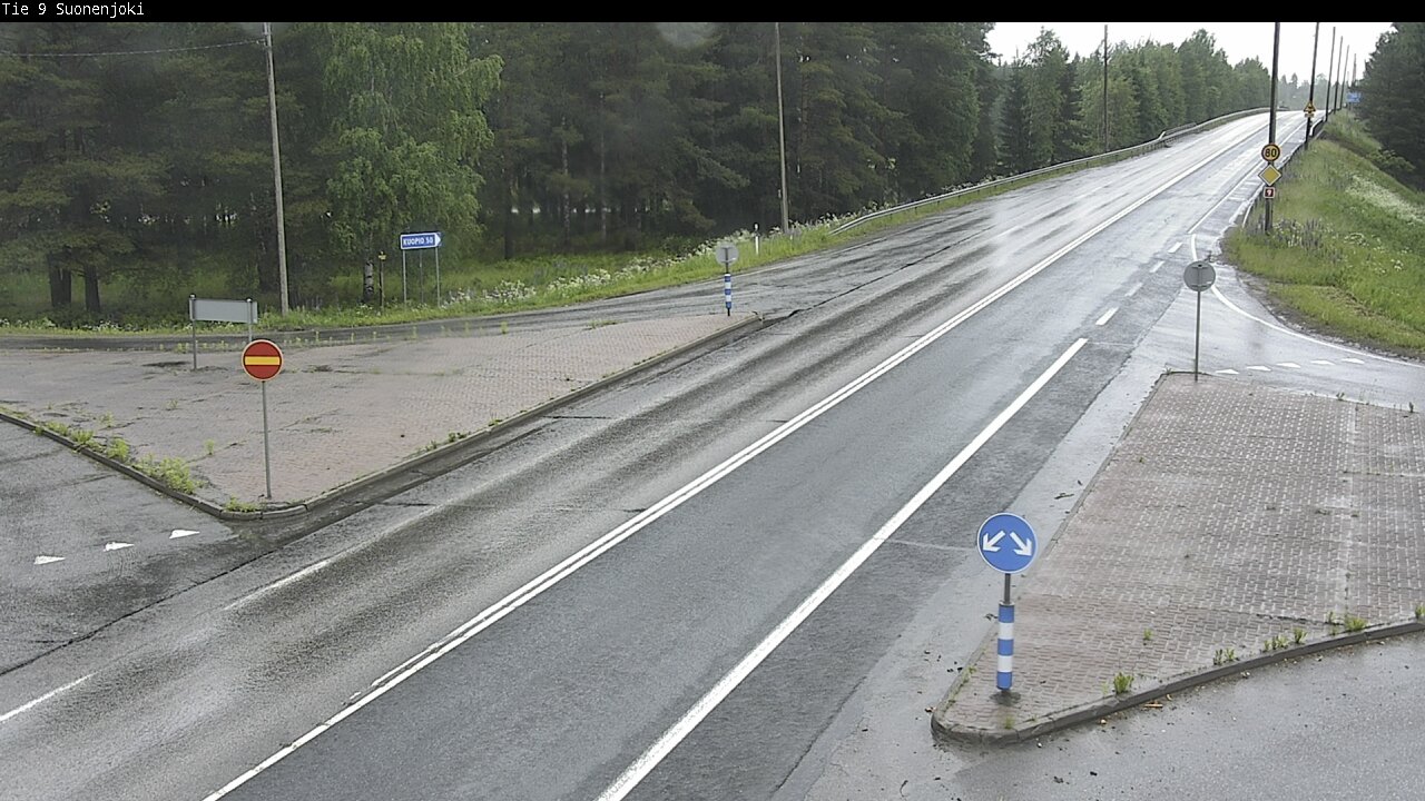Weather Camera Image Väg 9 Suonenjoki, Purola, Suonenjoki, Pohjois-Savo